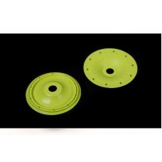 Outer Sealed Beadlocks Front GREEN - 2PCS | Rovan Sports